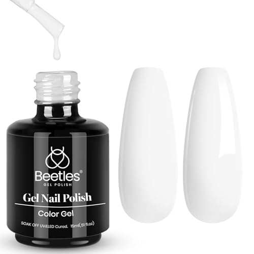 Beetles White Gel Nail Polish
