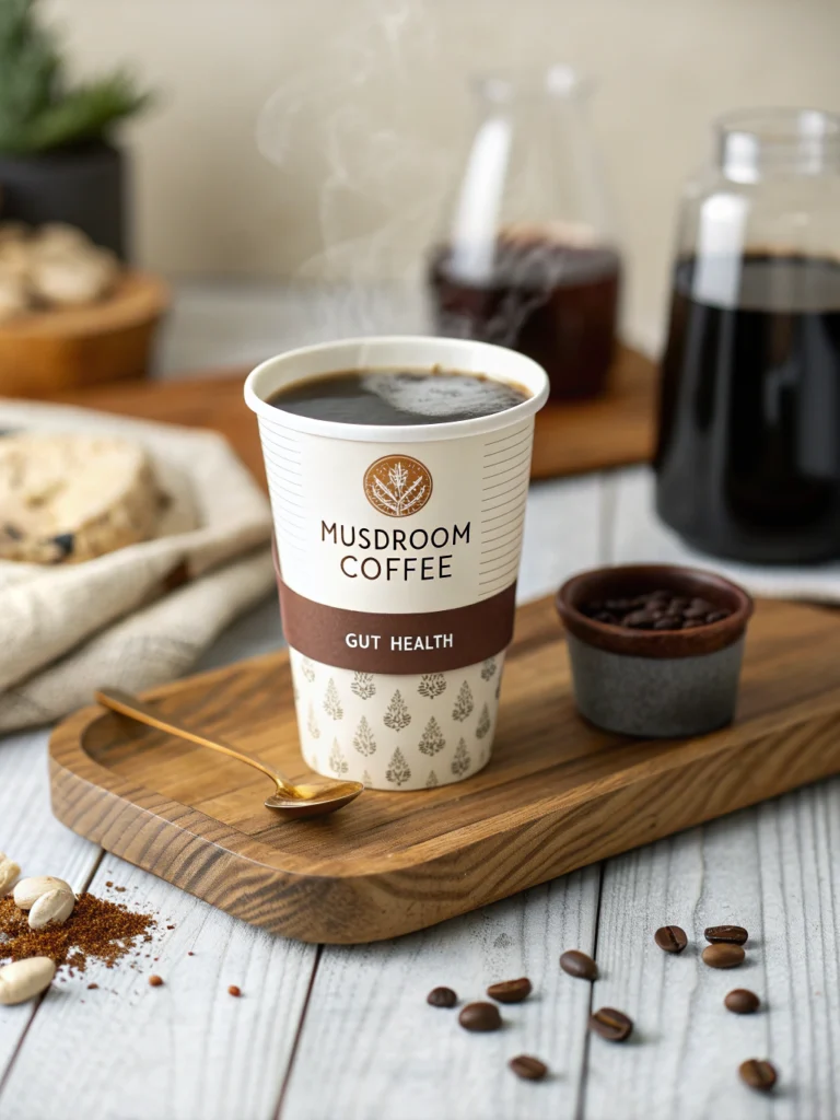 best mushroom coffee for gut health