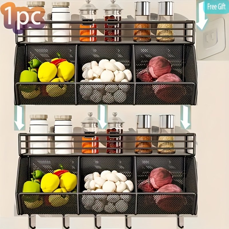 Multi-Compartment Kitchen Organizer