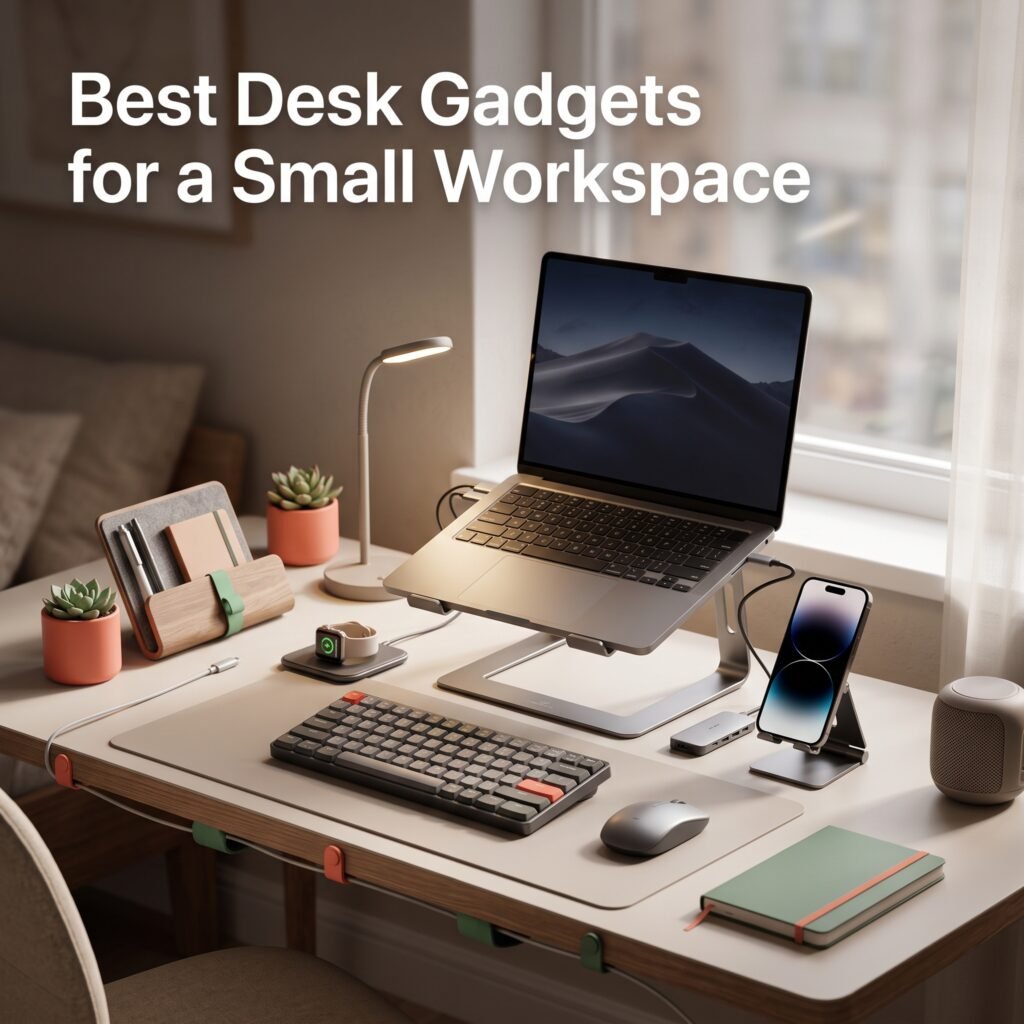 Best Desk Gadgets for a Small Workspace
