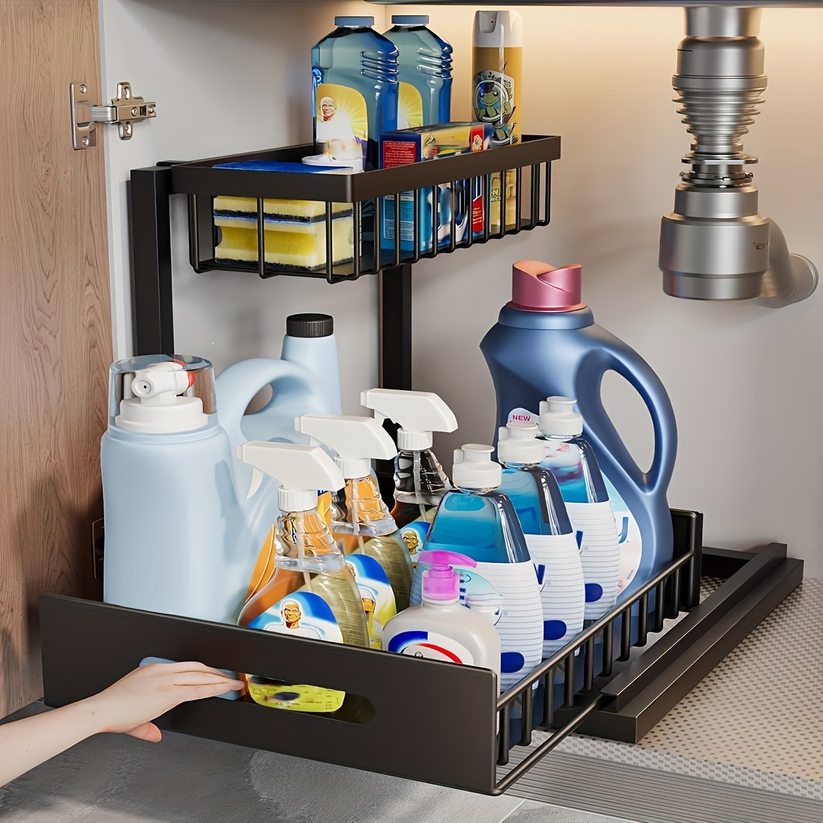 Under-Sink Storage Organizer