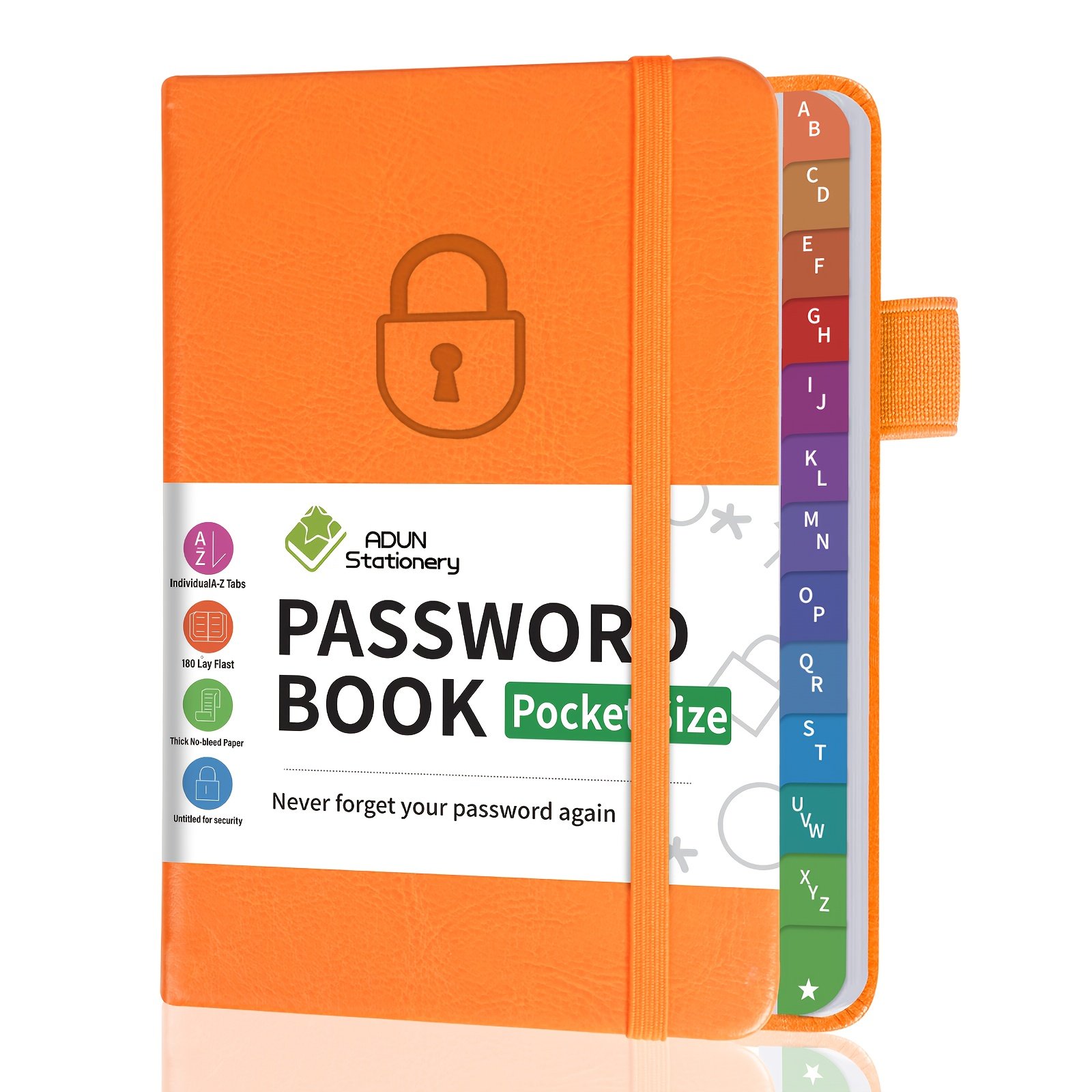 Premium Password Record Book